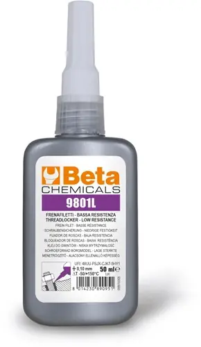 Aanbieding | Beta 9801L 250 (3) Schroefdraad Borgmiddel Lage Sterkte - 098012025