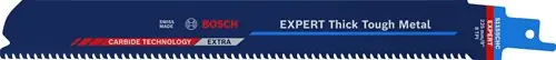Zolang de voorraad strekt | Bosch accessoires EXPERT S1155CHC Thick Tough Metal Reciprozaagblad 100x - 2608902635