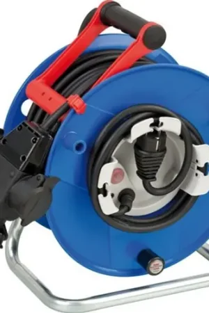 Actie loopt bijna af - Brennenstuhl Garant G kabelhaspel IP44 38 meter met 3-voudige rubberen koppeling - 1188380301
