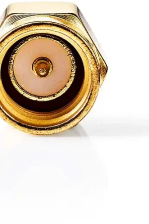 Bespaar meer - Nedis SMA-Adapter SMA Female Omgekeerde Polariteit SMA Male Verguld 50 Ohm Recht Koper Goud 2 Stuks Doos - CSGB02112GD
