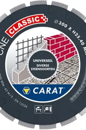 Carat DIAMANTZAAG UNIVERSEEL Ø350x25,40MM, CNE CLASSIC - CNEC350400 - CNEC350400 - Veel gekozen