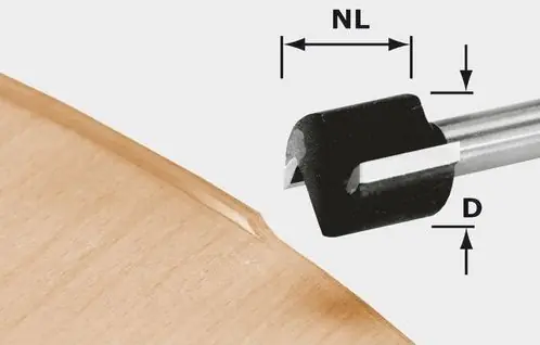 Bestel nu - Festool Accessoires Kantenfrees HW HW D 19/16 S8 OFK 700 - 491666