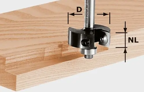 Direct kopen | Festool Accessoires HW S8 D38/12 Keermes-groeffrees 491085
