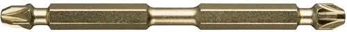 Aanbieding loopt bijna af - Makita Accessoires XTT Slagschroefbit Lengte 90mm Opname 1/4 Bit maat PZ3 - B-45266
