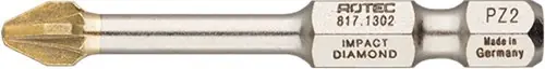 Aanbieding | Rotec IMPACT insertbit PZ 3 L=50mm E 6,3 DIAMOND - 5 stuk(s) - 8171303