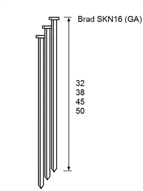 Actie | Dutack Brad SKN16 Cnk 50mm 20° doos - 2000 Stuks - 5138053