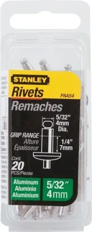 Beperkte voorraad | Stanley handgereedschap Popnagels 3X7mm - 20 stuks - 1-PAA44T