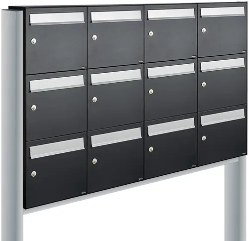 Online bestelbaar - Allux Flow Set 4-Breed, 3-Hoog Op Statief Zwart - 40040070_4x3s