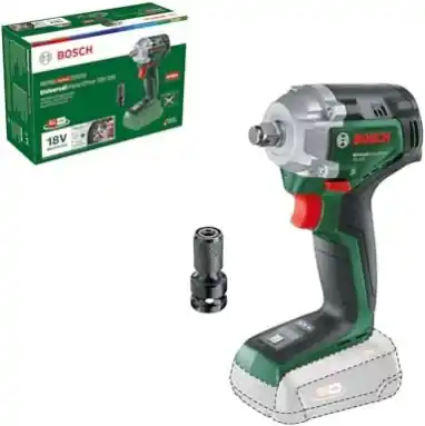 Bestseller | Bosch Groen UniversalImpactDrive 18V-350 Accuslagmoersleutel Exclusief Accu‘s en Lader - 0603980304