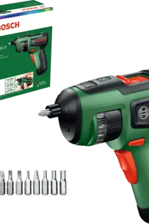 Bosch Groen PSR Select 4V Accuschroevendraaier (1x Compact Power 4V accu 2,0 Ah, 12x bits) - 0603977100 - Klantfavoriet