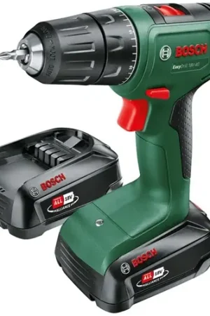 Beste prijs | Bosch Groen EasyDrill 18V-40 Accuschroefboormachine 18V (2x 2.0Ah accu + lader) - 06039D8005
