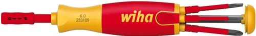 Bespaar meer | Wiha 41235 Schroevendraaier met bitmagazijn LiftUp electric - 41235