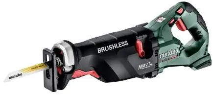 Zolang de voorraad strekt | Metabo SSEP 18 LTX BL MVT Accu-reciprozaag 18V zonder accu‘s en lader - 602258850
