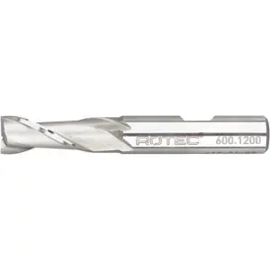 Aanbieding | Rotec 600 HSS-E spiebaanfrees DIN 327-B kort ongecoat diameter 12x16x73 mm d2=12 mm Z=2 600.1200