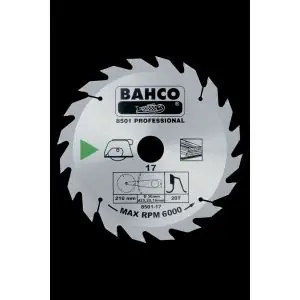 Aanbieding - Bahco 8501 cirkelzaagblad hardmetaal hout 235x30 mm 30T 8501-23