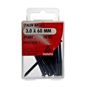Aanbieding loopt bijna af | Deltafix stalen nagel Profi geblauwd 2.0x20 mm 40 g 11700