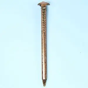 Laatste kans | HJZ bootnagel vierkant schacht 3.0x50 mm vierslags kop piramide rood koper 1 kg 88730401