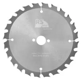 Aanbieding - RStools HM cirkelzaag BasicLine Ø165 x 1,7 x 20 mm T=24 wisseltand (spaanbegrensd)